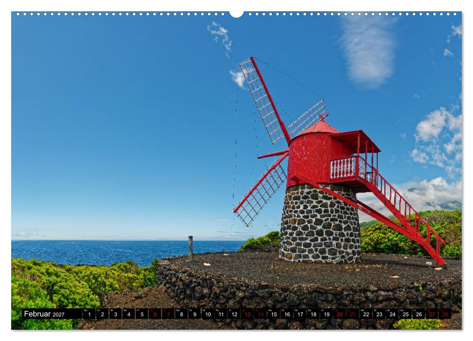 Pico Azoren - Vulkanisch geprägte Trauminsel im Atlantik (CALVENDO Wandkalender 2027)
