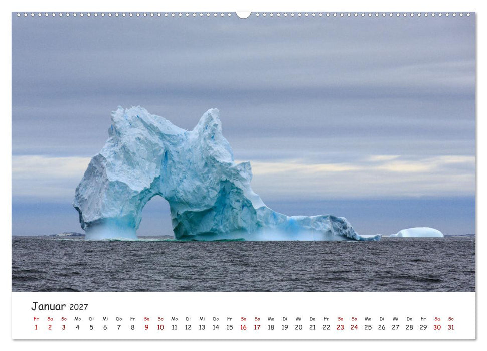 Antarktische Halbinsel (CALVENDO Wandkalender 2027)