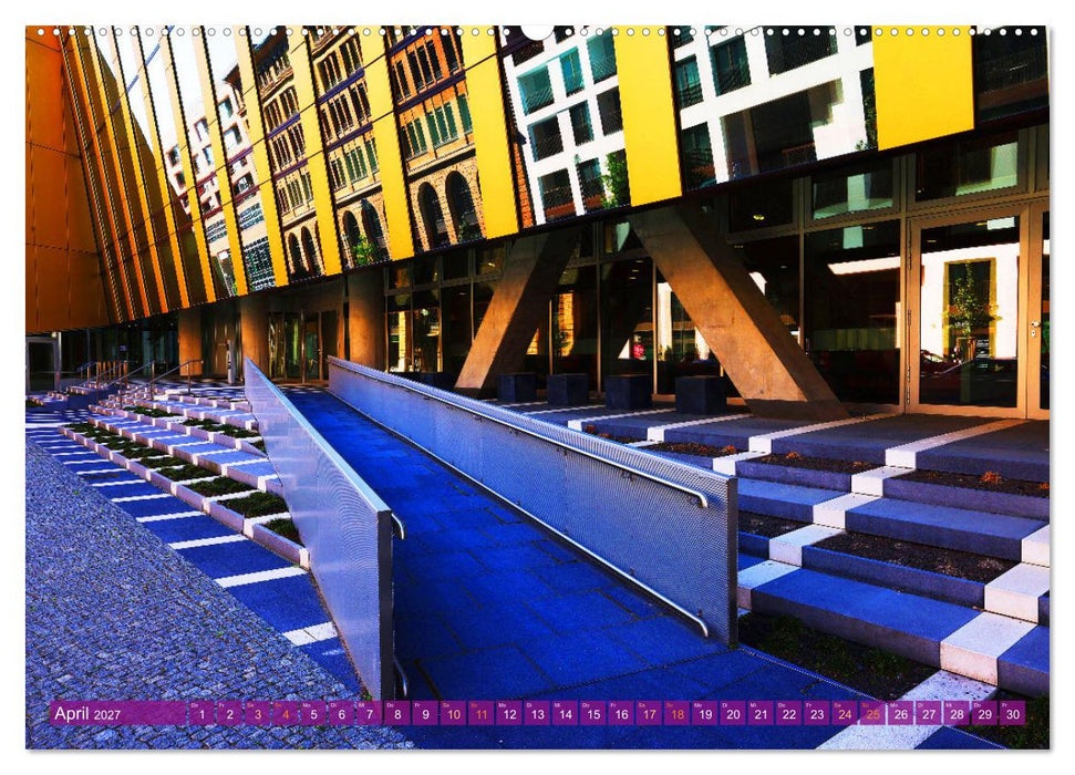 Berlin Colored Architecture (CALVENDO Premium Wandkalender 2027)