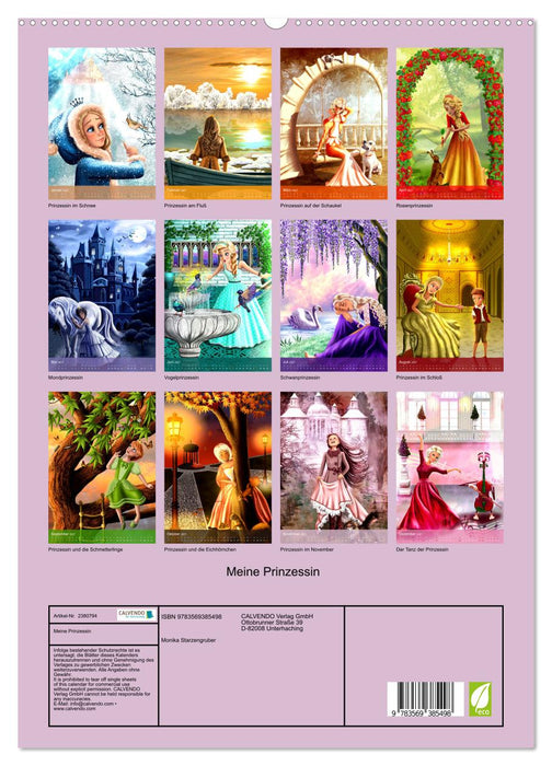 Meine Prinzessin (CALVENDO Premium Wandkalender 2027)