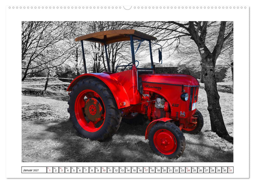 HANOMAG und LANZ Oldtimer Modelle (CALVENDO Wandkalender 2027)