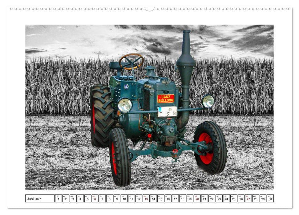 HANOMAG und LANZ Oldtimer Modelle (CALVENDO Wandkalender 2027)