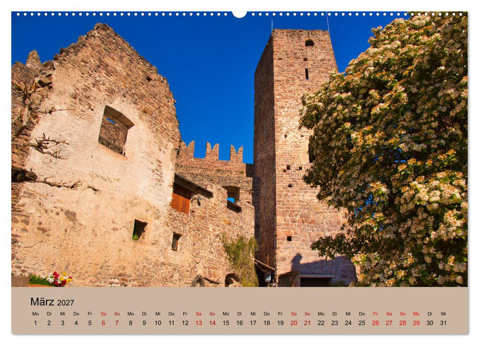 Streifzüge durch Südtirol (CALVENDO Wandkalender 2027)