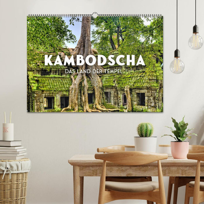 Kambodscha - Das Land der Tempel. (CALVENDO Wandkalender 2027)