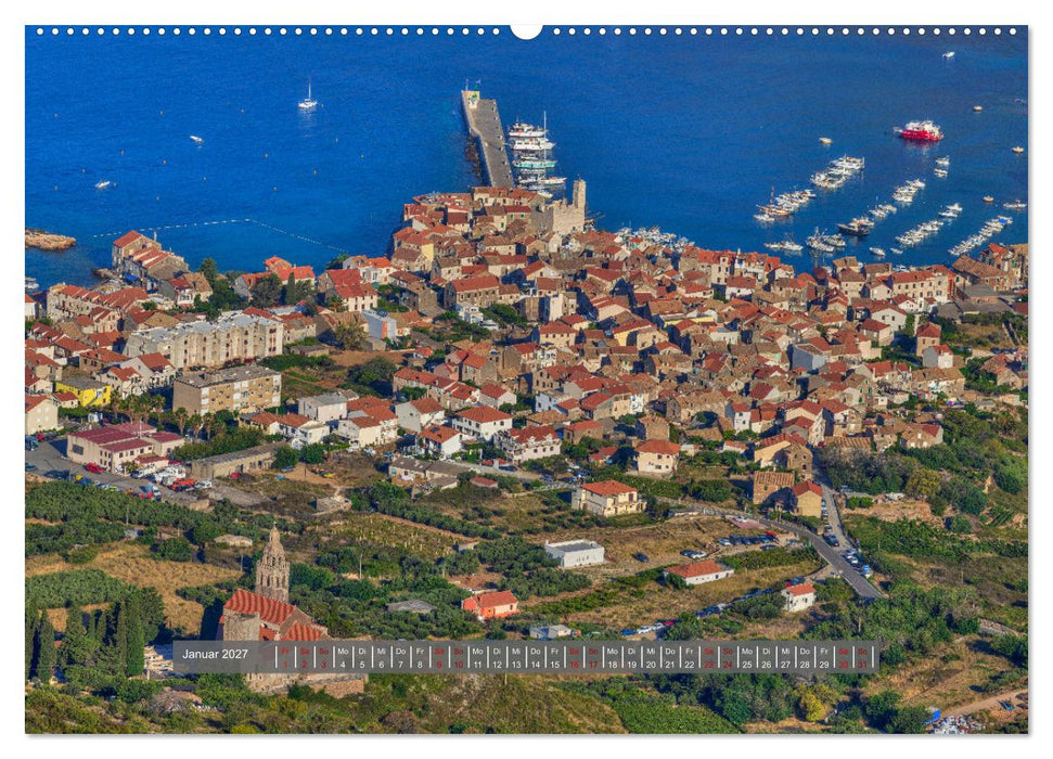 Vis Kroatien - Romantische Insel der Adria (CALVENDO Wandkalender 2027)