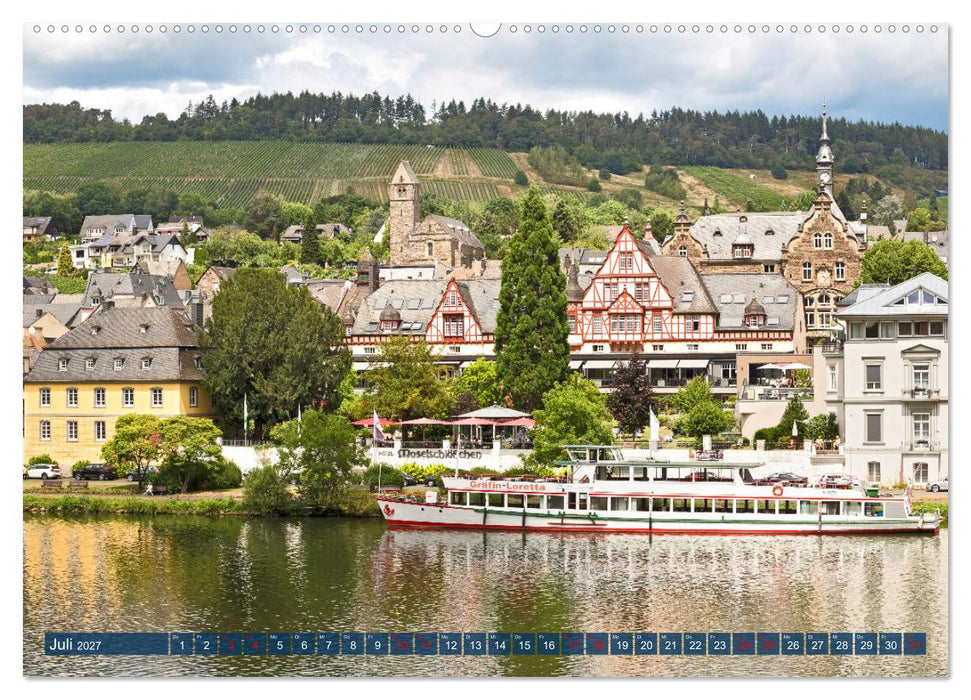 Sehnsuchtsziel Mosel (CALVENDO Premium Wandkalender 2027)