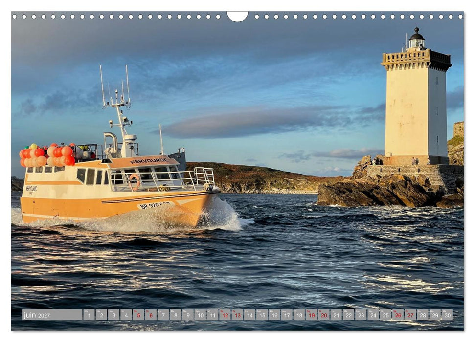 Phare de Kermorvan (CALVENDO Calendrier mensuel 2027)