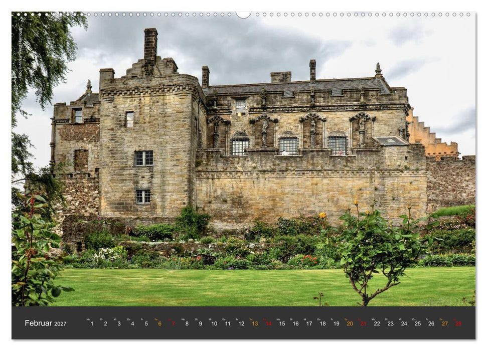 Schottland 2027 Schlösser, Burgen und Ruinen (CALVENDO Wandkalender 2027)