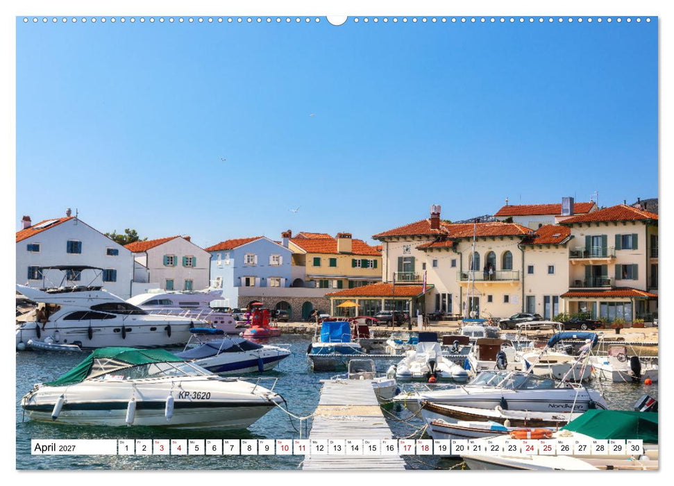 Cres und Losinj, wilde Insel-Schönheiten in der Kvarner Bucht (CALVENDO Premium Wandkalender 2027)
