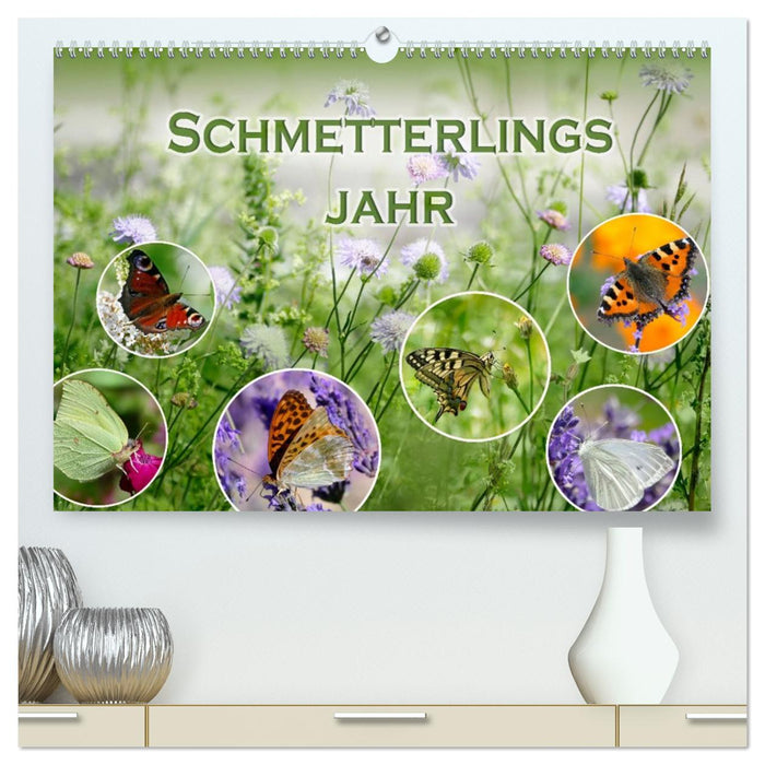 Schmetterlingsjahr (CALVENDO Premium Wandkalender 2027)