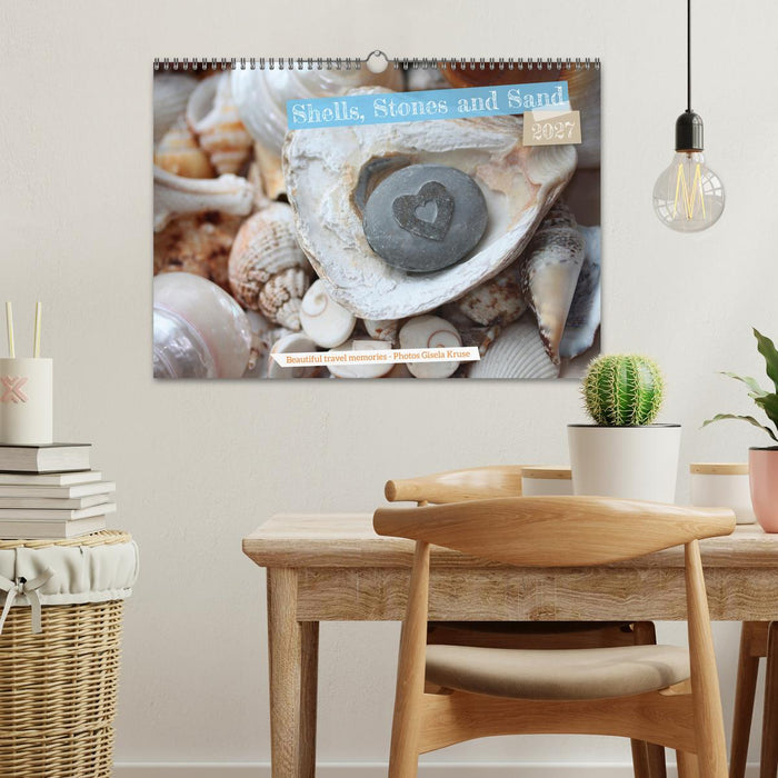 Shells, Stones and Sand (CALVENDO Monthly Calendar 2027)