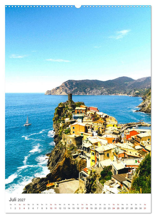 Farbenfrohes Italien (CALVENDO Premium Wandkalender 2027)