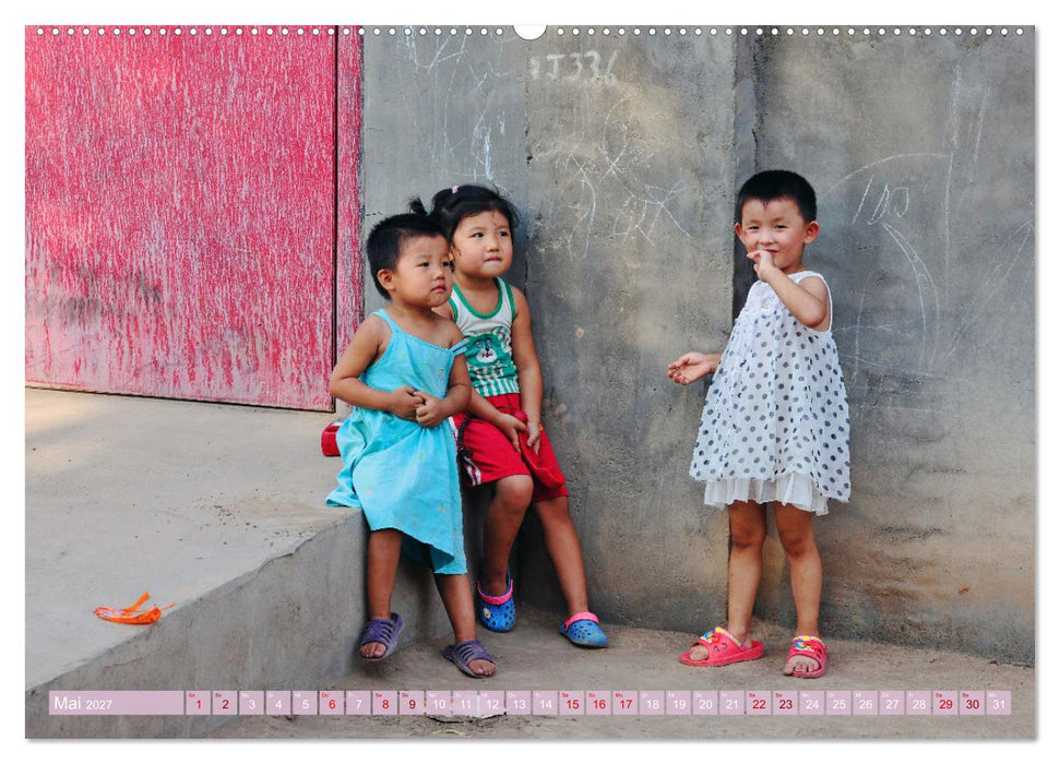 Begegnungen am Wegesrand – Auf dem Weg von Kashgar nach Lhasa (CALVENDO Wandkalender 2027)