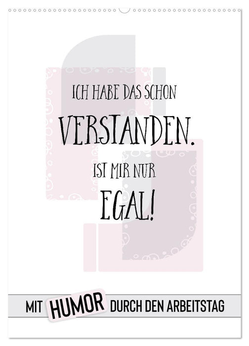 Mit Humor durch den Arbeitstag (CALVENDO Wandkalender 2027)
