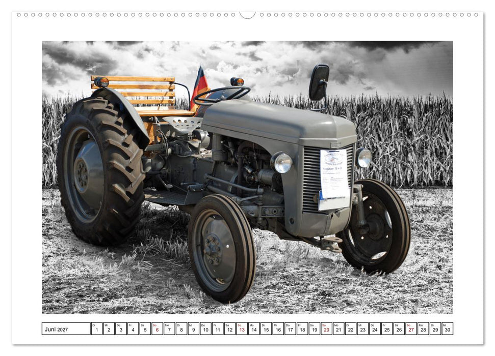 Traktoren - Oldtimer aus dem Ausland (CALVENDO Wandkalender 2027)