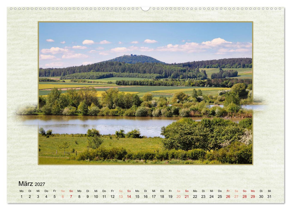 Landschaft, die aus dem Rahmen fällt (CALVENDO Premium Wandkalender 2027)