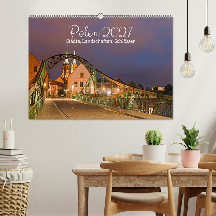 Polen - Städte, Landschaften, Schlösser (CALVENDO Wandkalender 2027)