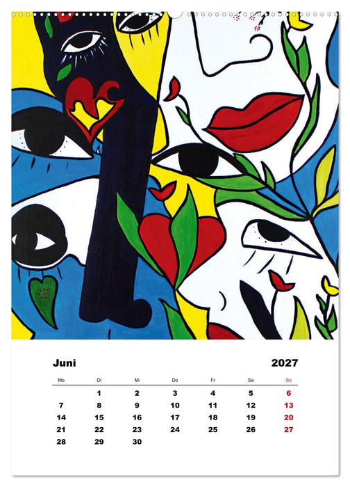 Pop Art - Atelier Zippo (CALVENDO Wandkalender 2027)