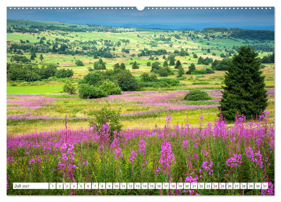 Naturschönheiten im Biosphärerenreservat Rhön (CALVENDO Premium Wandkalender 2027)