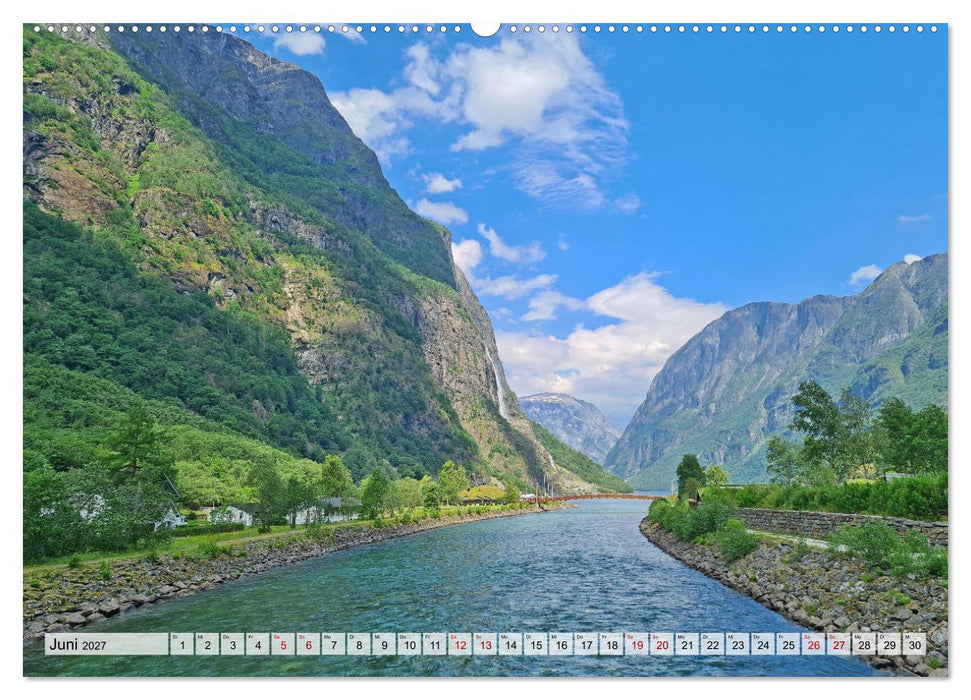 Norwegen erkunden mit dem Wohnmobil (CALVENDO Premium Wandkalender 2027)