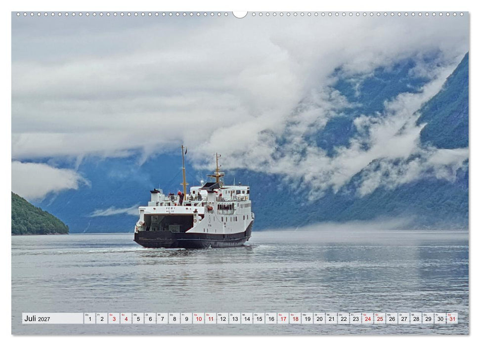 Norwegen erkunden mit dem Wohnmobil (CALVENDO Premium Wandkalender 2027)