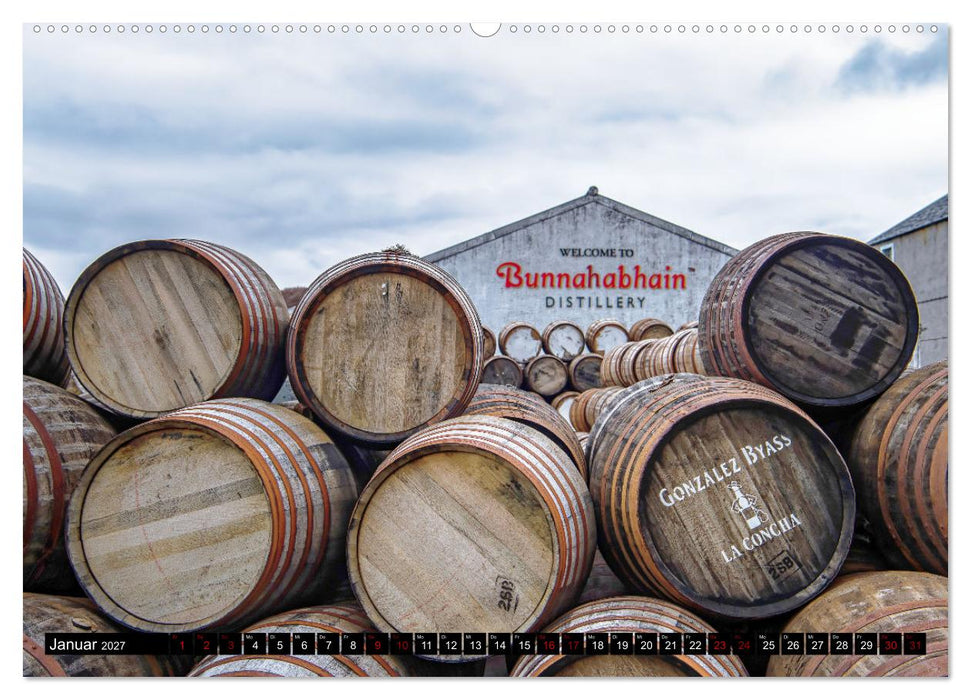 Islay - Heimat des Malt Whisky (CALVENDO Premium Wandkalender 2027)