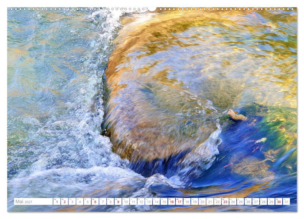 Meine Isar bei Geretsried (CALVENDO Premium Wandkalender 2027)