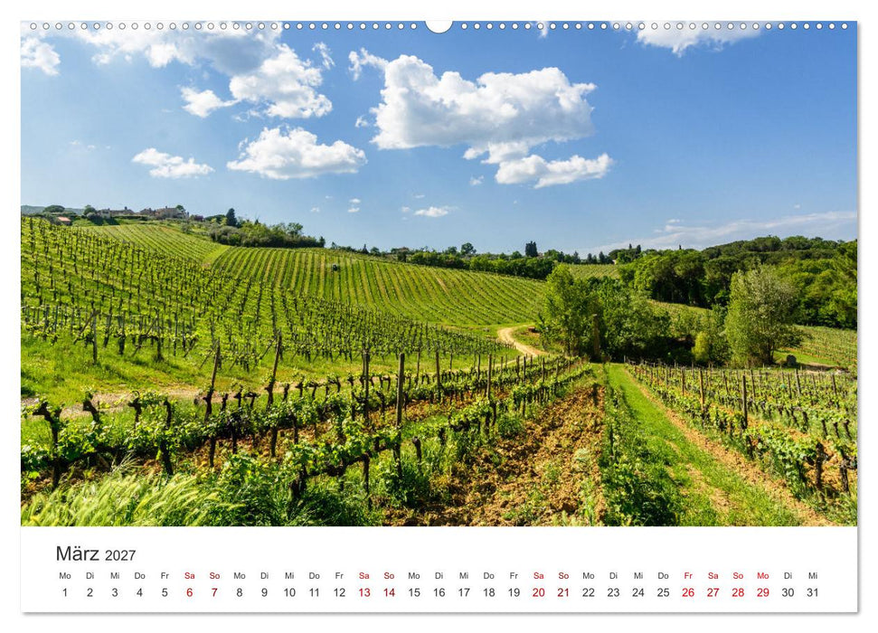 Südliche Toskana (CALVENDO Wandkalender 2027)