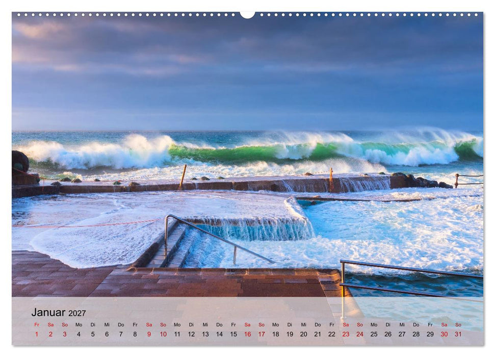 Wunderschöne Meereslandschaften (CALVENDO Premium Wandkalender 2027)