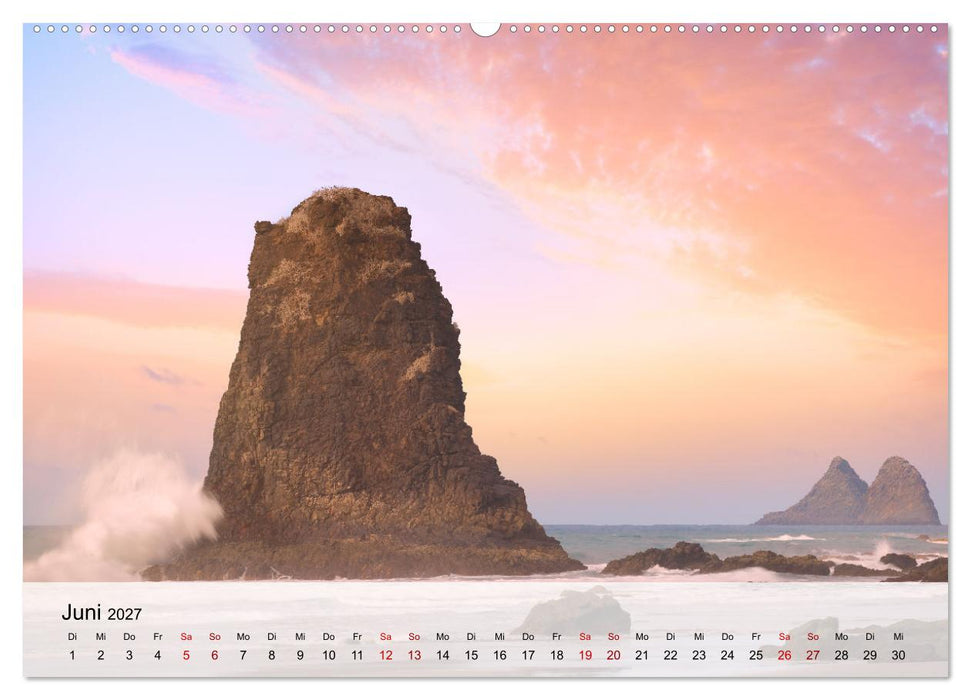 Wunderschöne Meereslandschaften (CALVENDO Premium Wandkalender 2027)