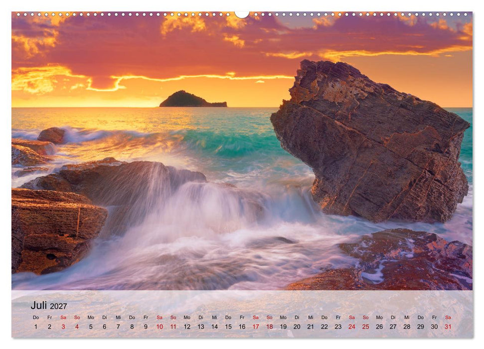 Wunderschöne Meereslandschaften (CALVENDO Premium Wandkalender 2027)
