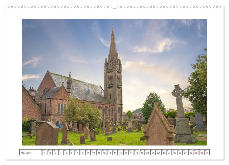 Schottland - eine Rundreise (CALVENDO Premium Wandkalender 2027)