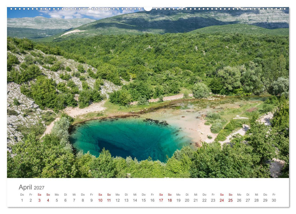 KROATIEN - Perle der Adria (CALVENDO Premium Wandkalender 2027)