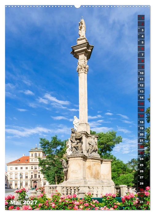 PRAG Historisches Stadtherz (CALVENDO Premium Wandkalender 2027)