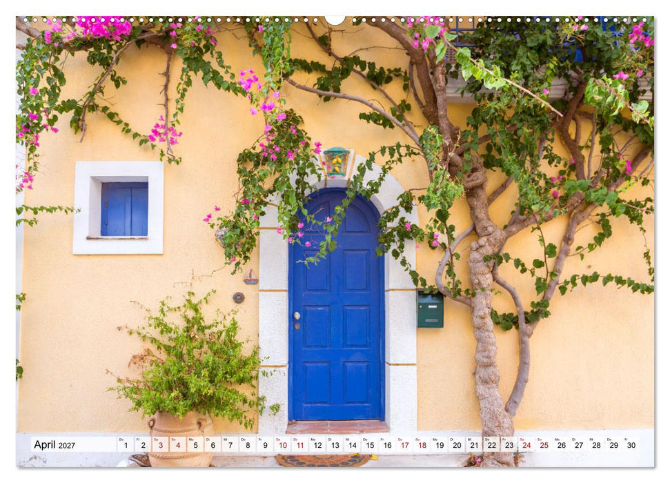 Griechische Inseln - Ein Jahr im Mittelmeer (CALVENDO Wandkalender 2027)