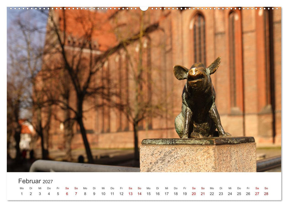 Unser schönes Wismar (CALVENDO Wandkalender 2027)