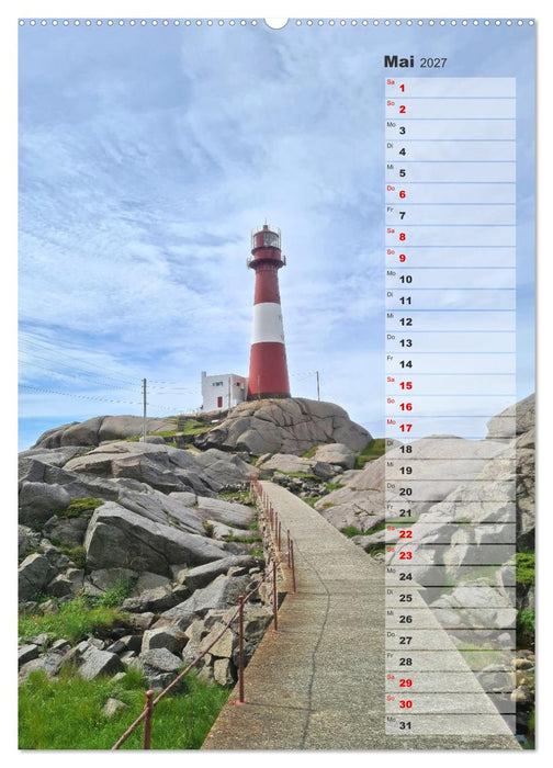 Skandinavien entdecken - Von Schweden nach Norwegen mit dem Wohnmobil (CALVENDO Wandkalender 2027)