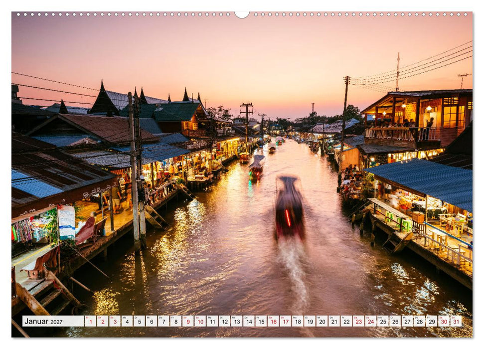 Thailand - Postkarten aus dem Land des Lächelns (CALVENDO Wandkalender 2027)