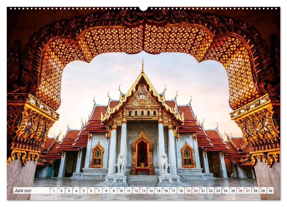 Thailand - Postkarten aus dem Land des Lächelns (CALVENDO Wandkalender 2027)