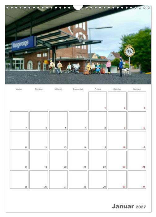 Wangerooge anders erleben (CALVENDO Wandkalender 2027)