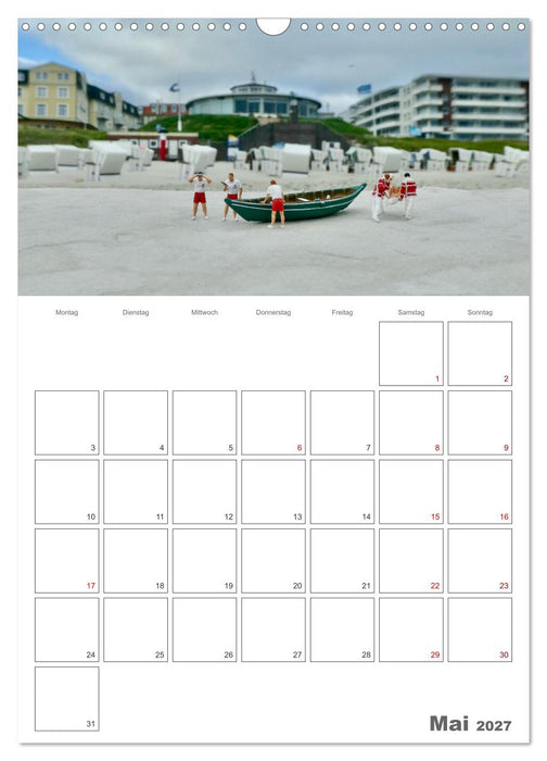 Wangerooge anders erleben (CALVENDO Wandkalender 2027)