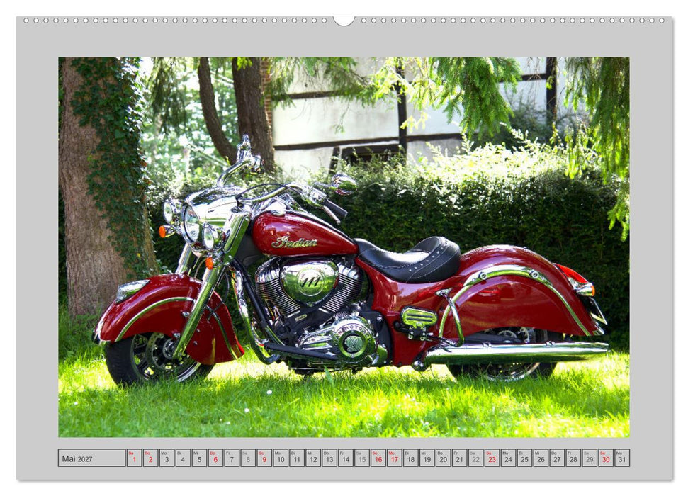 Vintage Bikes. Traumhafte Motorrad-Oldies (CALVENDO Wandkalender 2027)