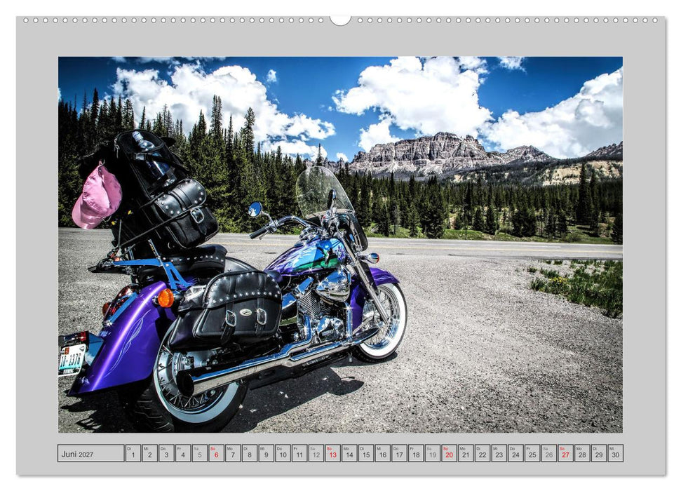 Vintage Bikes. Traumhafte Motorrad-Oldies (CALVENDO Wandkalender 2027)
