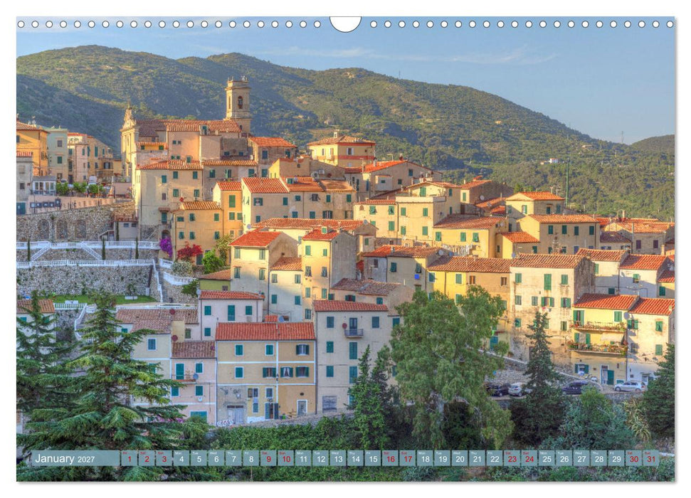 Elba in Italy - The Mediterranean dream island for romantics (CALVENDO Monthly Calendar 2027)