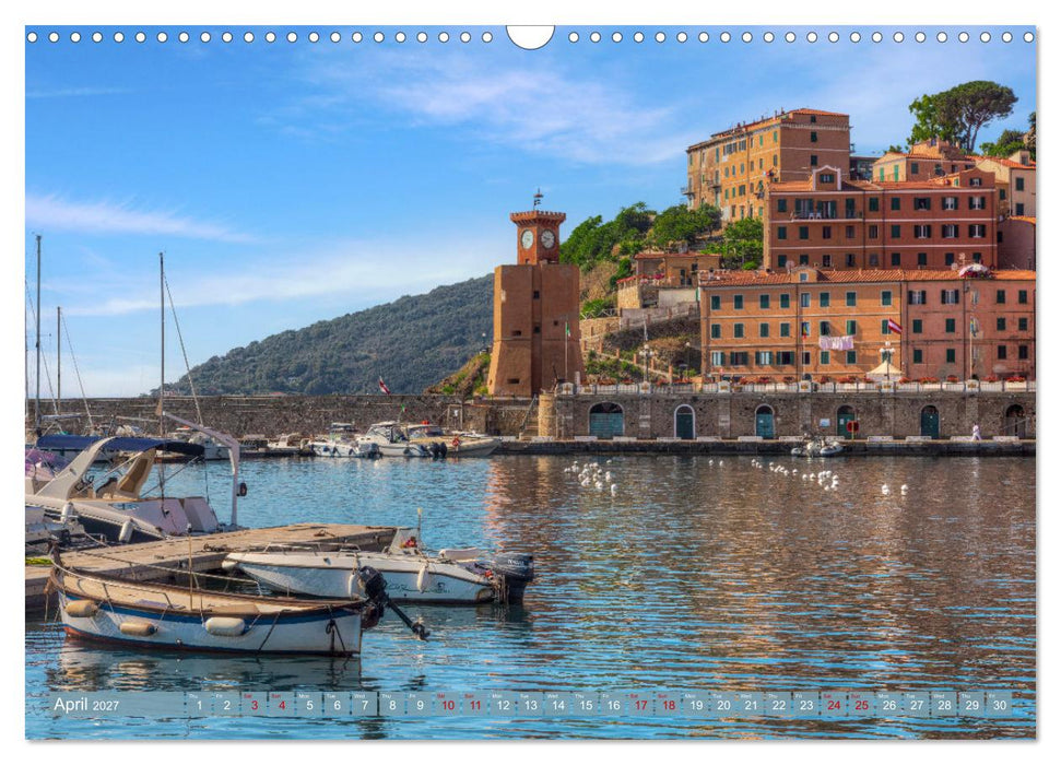 Elba in Italy - The Mediterranean dream island for romantics (CALVENDO Monthly Calendar 2027)