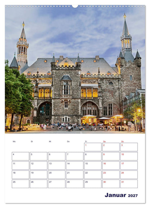 Zauberhaftes Aachen (CALVENDO Premium Wandkalender 2027)
