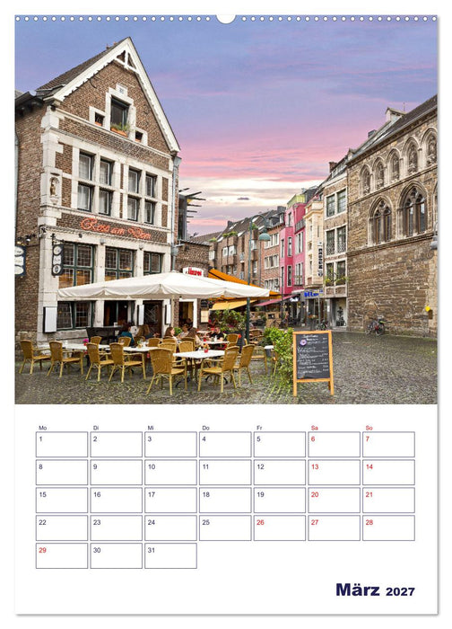 Zauberhaftes Aachen (CALVENDO Premium Wandkalender 2027)