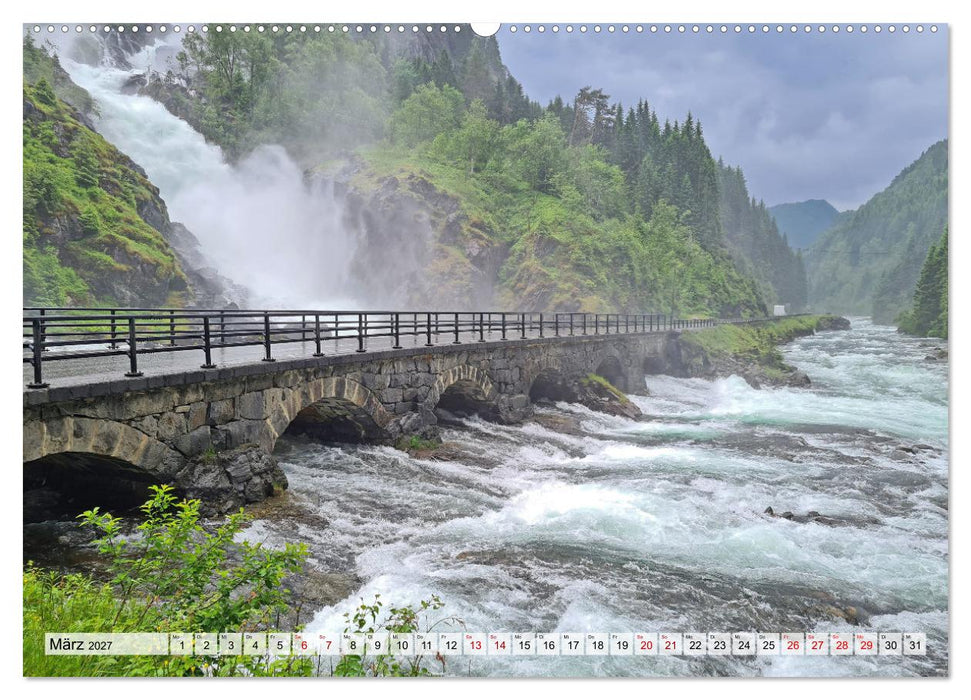 Norwegen erkunden mit dem Wohnmobil (CALVENDO Wandkalender 2027)