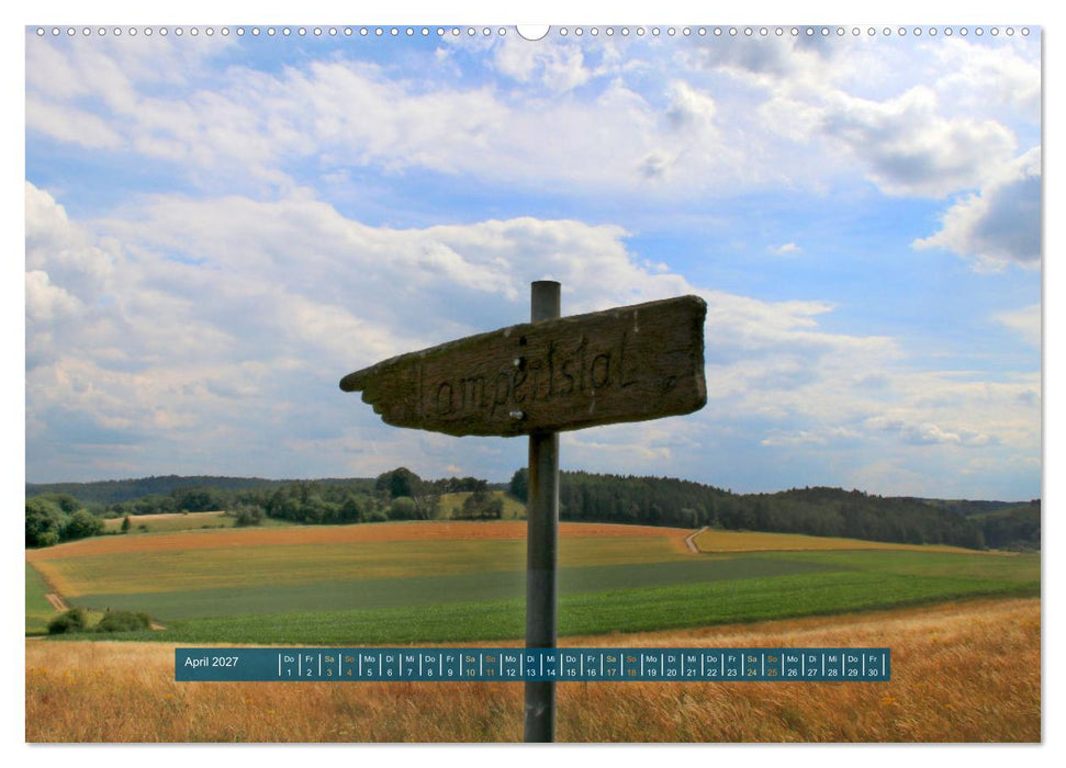 Die Toskana der Eifel - Das Lampertstal (CALVENDO Wandkalender 2027)