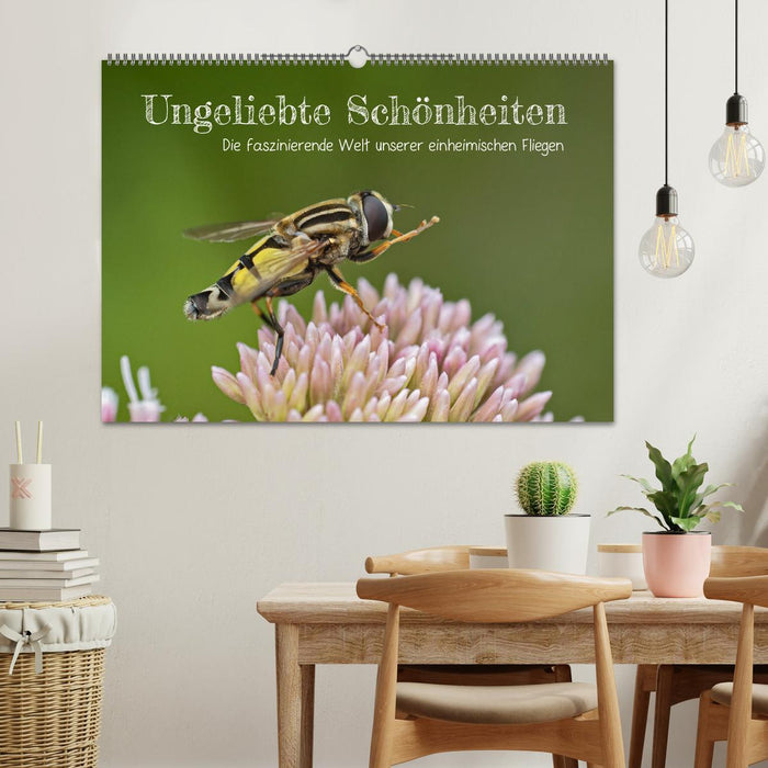 Ungeliebte Schönheiten - die faszinierende Welt unserer heimischen Fliegen (CALVENDO Wandkalender 2027)
